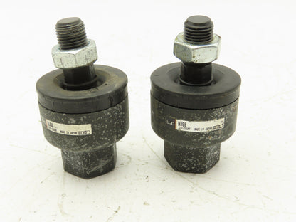SMC NJ08 Cylinder Rod Alignment Coupler Floating Joint 1/2"-20 UNF  Lot of 2