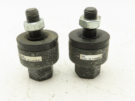 SMC NJ08 Cylinder Rod Alignment Coupler Floating Joint 1/2"-20 UNF  Lot of 2
