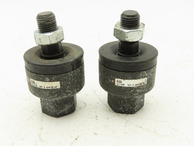 SMC NJ08 Cylinder Rod Alignment Coupler Floating Joint 1/2"-20 UNF  Lot of 2