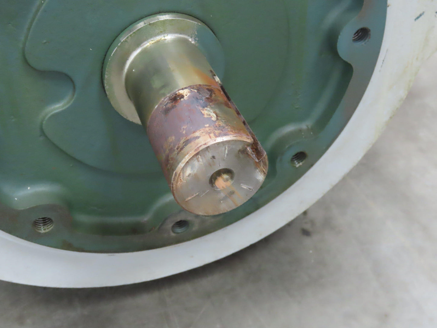 Van Dorn P40G0467B Electric Motor 60Hp 230/460V 3Ph 1185RPM 404TSC Dual Shaft