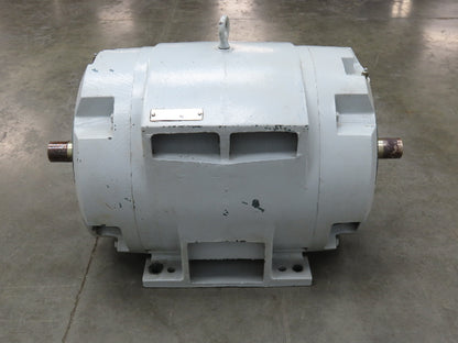 Van Dorn P40G0467B Electric Motor 60Hp 230/460V 3Ph 1185RPM 404TSC Dual Shaft
