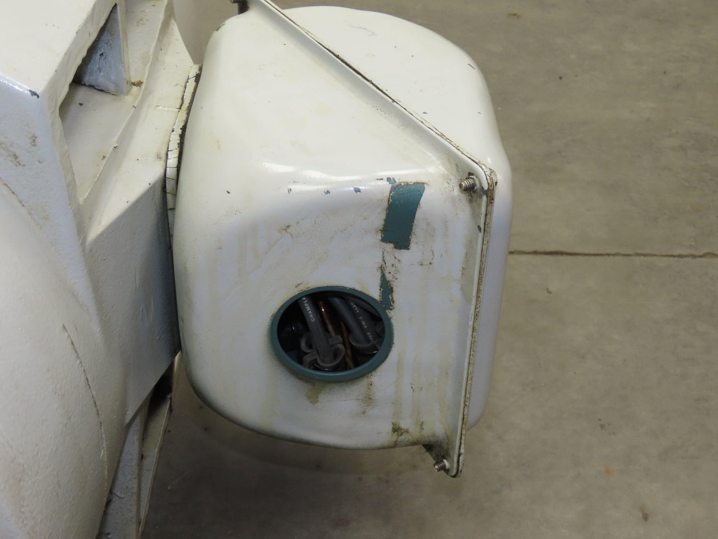 Van Dorn P40G0467B Electric Motor 60Hp 230/460V 3Ph 1185RPM 404TSC Dual Shaft