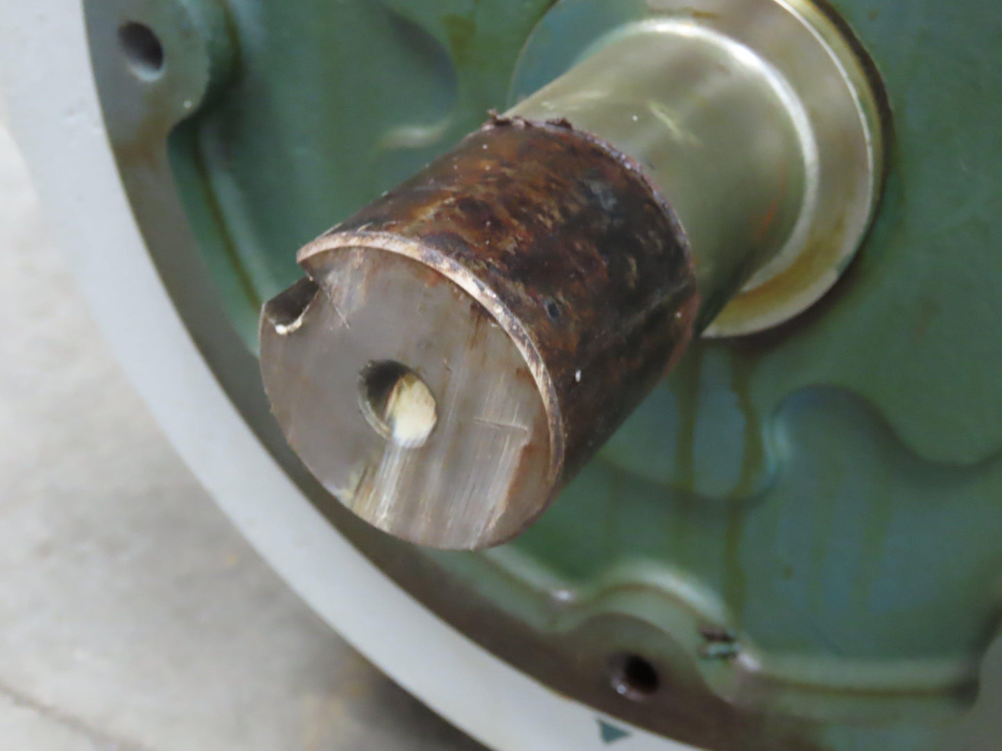 Van Dorn P40G0467B Electric Motor 60Hp 230/460V 3Ph 1185RPM 404TSC Dual Shaft