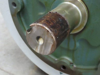 Van Dorn P40G0467B Electric Motor 60Hp 230/460V 3Ph 1185RPM 404TSC Dual Shaft