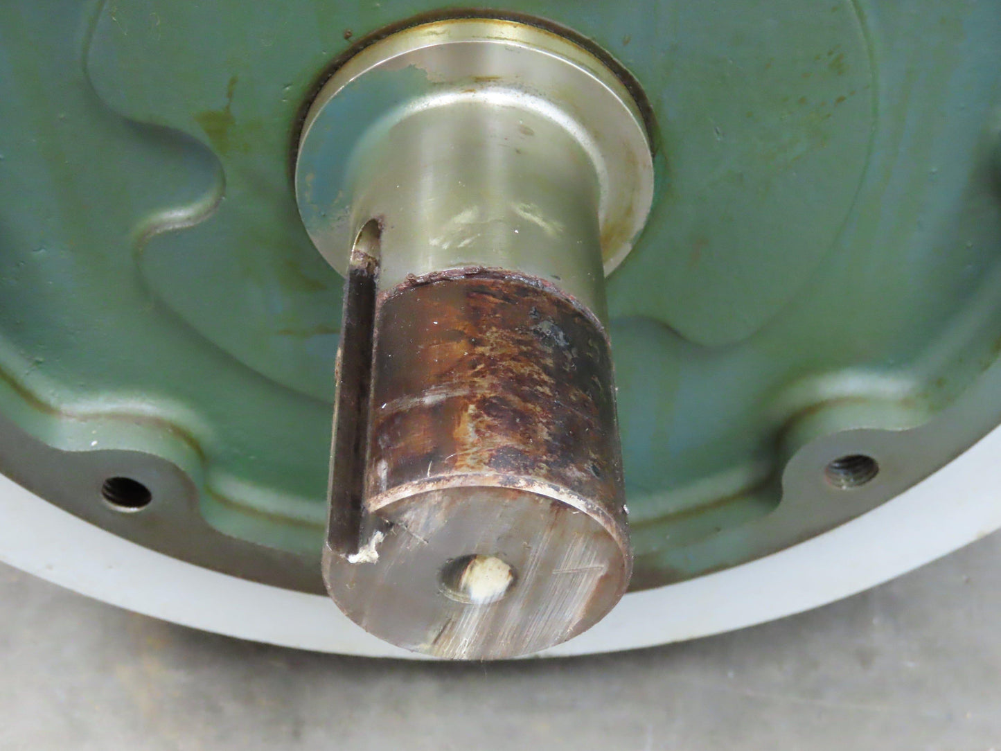 Van Dorn P40G0467B Electric Motor 60Hp 230/460V 3Ph 1185RPM 404TSC Dual Shaft