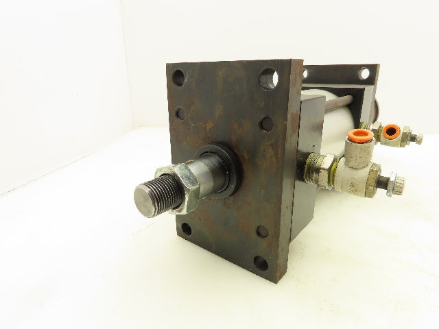 TRD Bimba TA-MF1D-3.25x3 Pneumatic Air Cylinder 3" Stroke Double Rod End