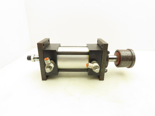 TRD Bimba TA-MF1D-3.25x3 Pneumatic Air Cylinder 3" Stroke Double Rod End
