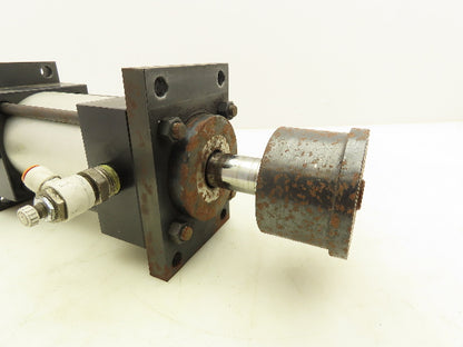 TRD Bimba TA-MF1D-3.25x3 Pneumatic Air Cylinder 3" Stroke Double Rod End