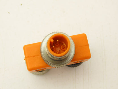 Lumberg ASBS 2 M12-4 Sensor Splitter 4-Pole T-Connector M12 Plug  Lot of 11
