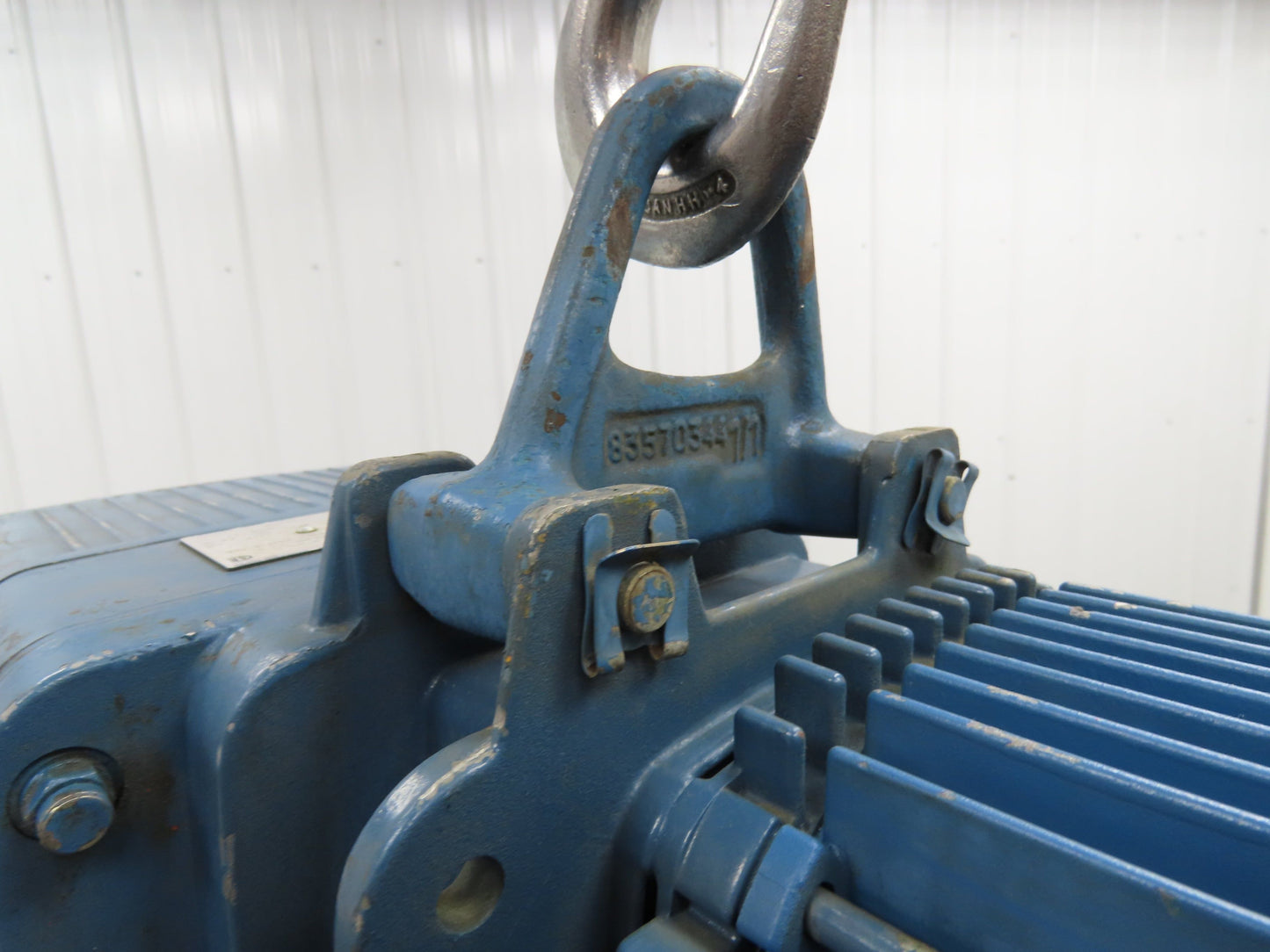 Demag Electric Chain Hoist 1/2 Ton 1000 LB 13' Travel 16/4 FPM 2 Speed 460V
