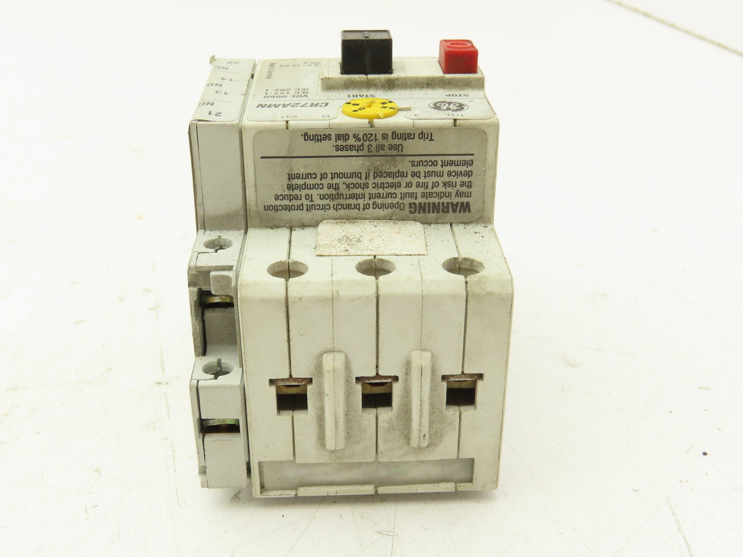 General Electric CR72AMN Manual Motor Starter Protector 600V 3PH Lot of 3