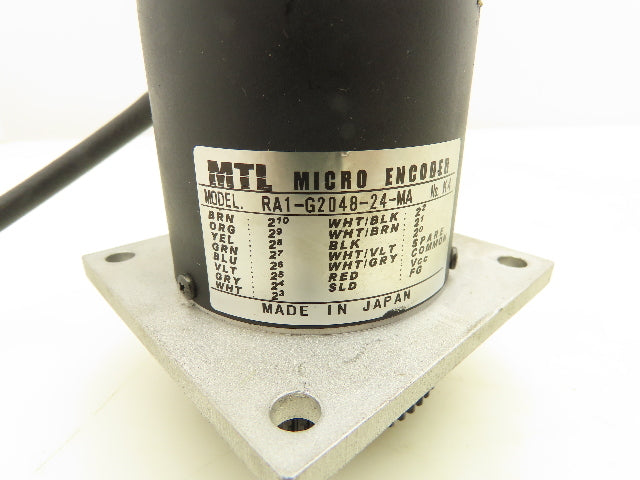 MTL RA1-G2048-24-MA Micro Encoder Rotary Shaft Encoder