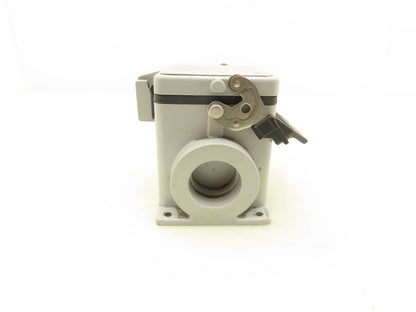 Mencom DP-2RJ45-R-P32 PLC Panel Interface Connector 120V Outlets RJ45 Ethernet