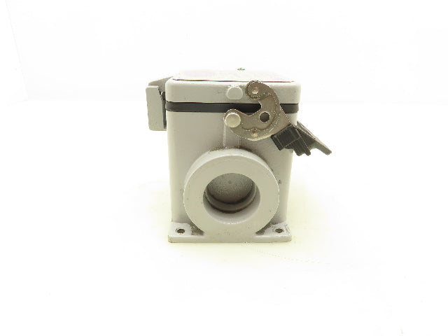 Mencom DP-2RJ45-R-P32 PLC Panel Interface Connector 120V Outlets RJ45 Ethernet