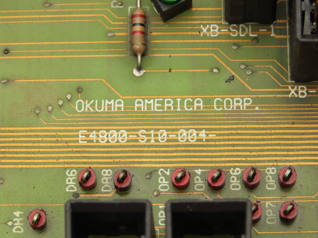 Okuma E4800-S10-004 PLC Conversion Circuit Board Module