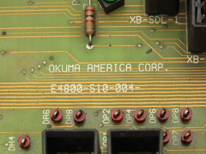 Okuma E4800-S10-004 PLC Conversion Circuit Board Module