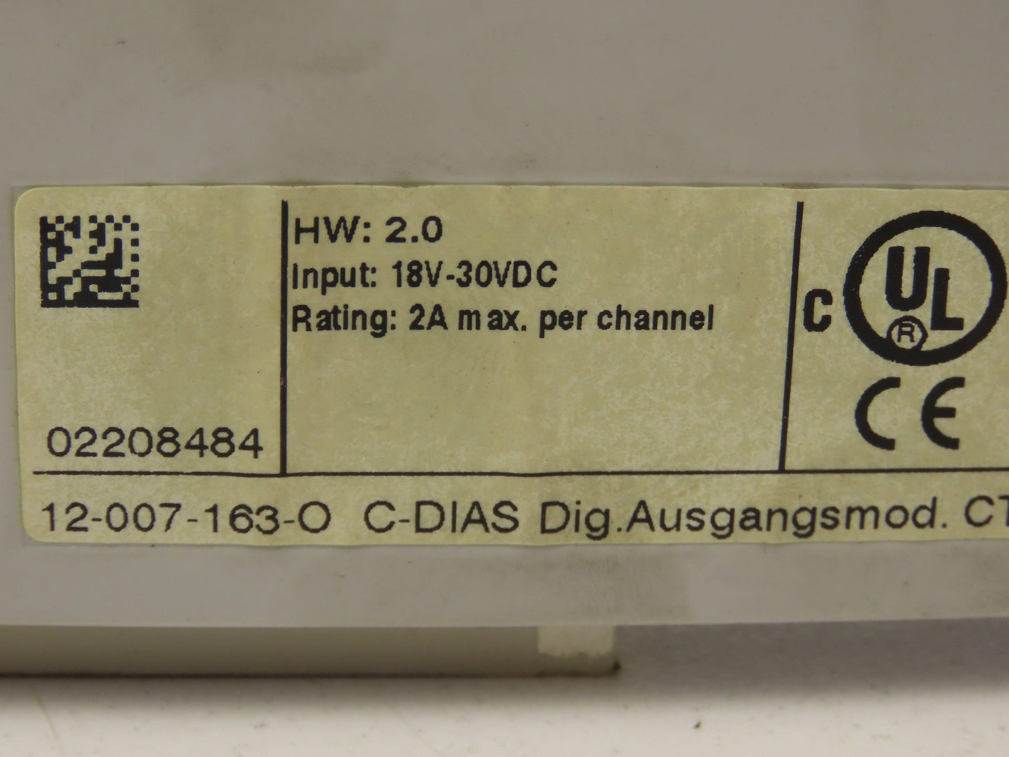 Sigmatek 12-008-163-O 12-008-163-O C-Dias Digital Input Module CDM 163 Lot of 3
