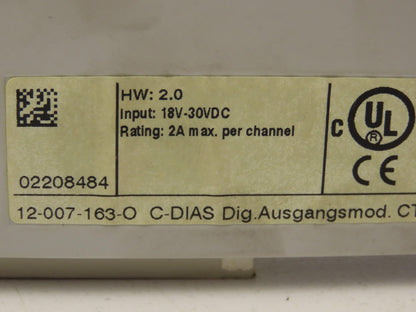 Sigmatek 12-008-163-O 12-008-163-O C-Dias Digital Input Module CDM 163 Lot of 3