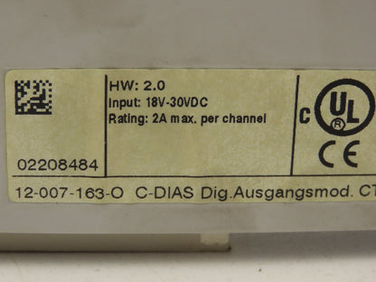 Sigmatek 12-008-163-O 12-008-163-O C-Dias Digital Input Module CDM 163 Lot of 3