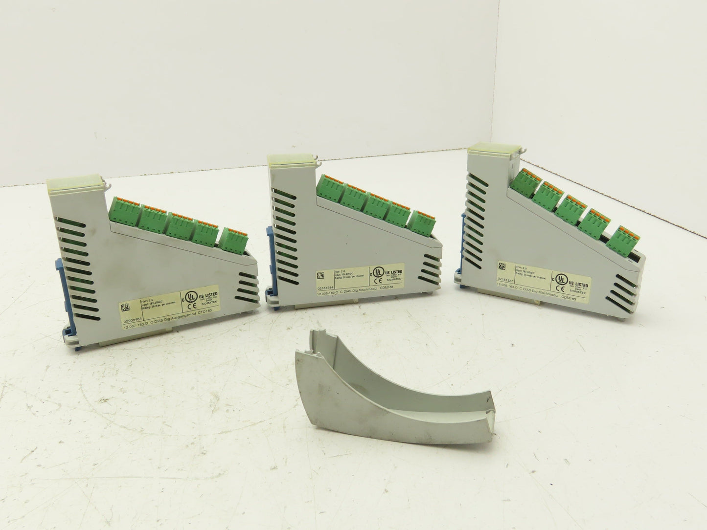 Sigmatek 12-008-163-O 12-008-163-O C-Dias Digital Input Module CDM 163 Lot of 3