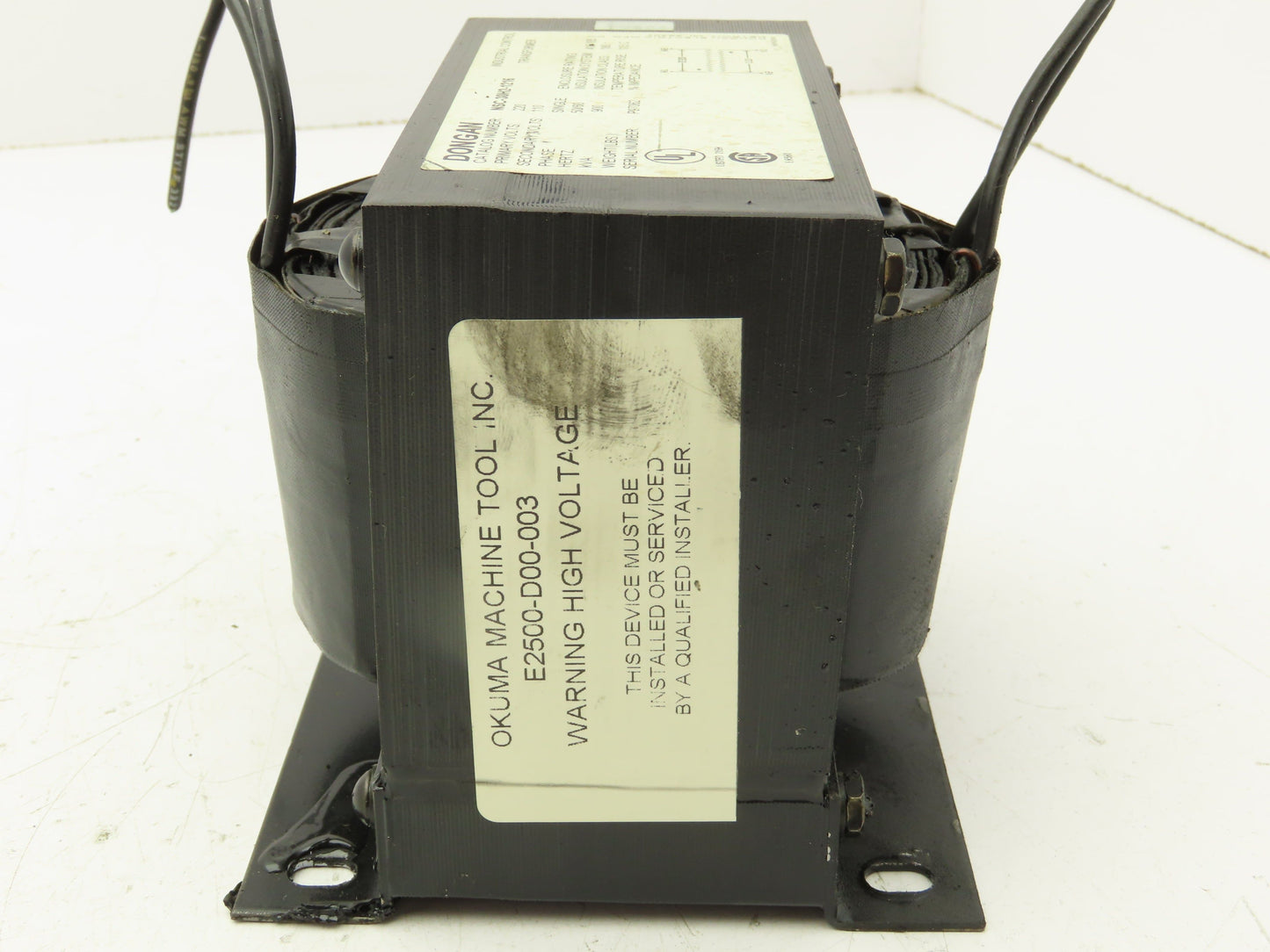 Dongan NSC-30H2-1216 Industrial Control Transformer 220V 1PH 0.900kVA