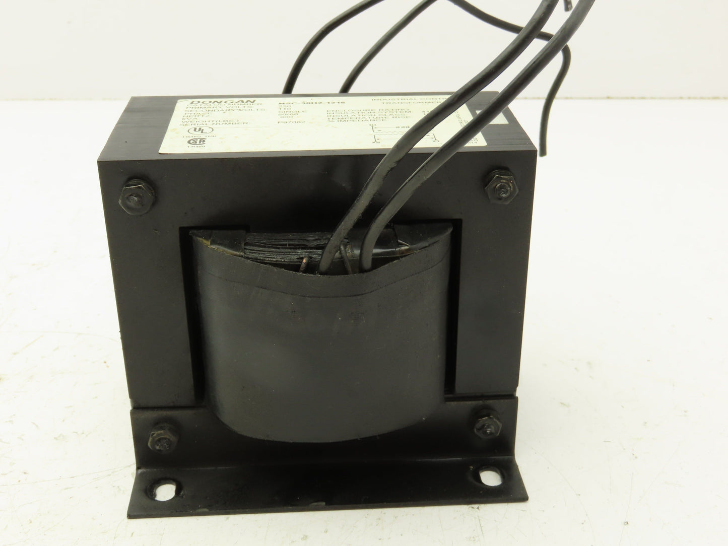 Dongan NSC-30H2-1216 Industrial Control Transformer 220V 1PH 0.900kVA