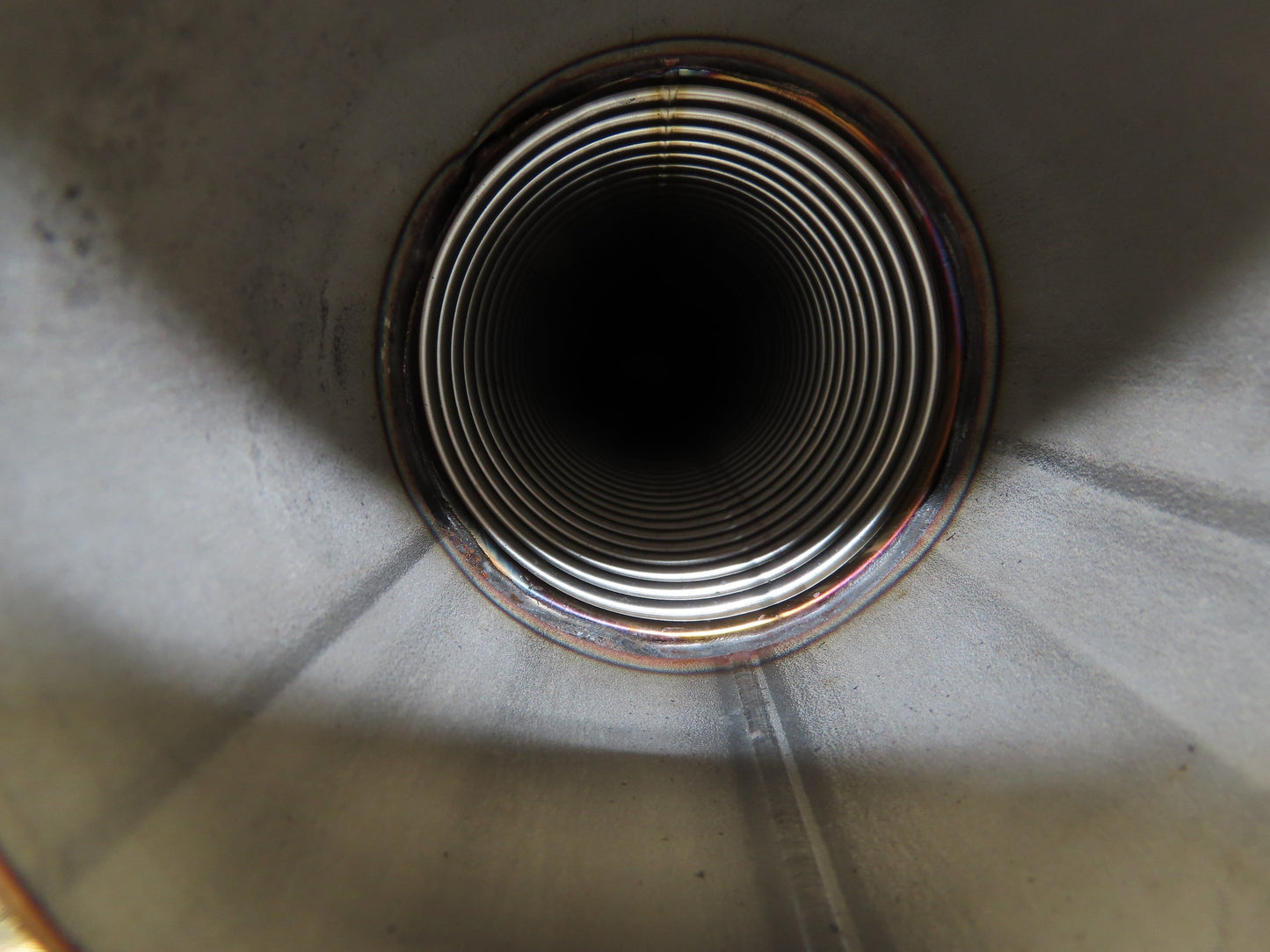 3"x 29' Stainless Steel Braided Flex Hose 3" NPT x 3" Flanged #150