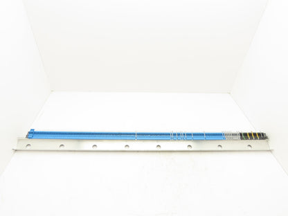 ABB Entrelec M4/6 Blue Terminal Block 48" DIN Rail Strip  Lot of 120