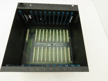 Okuma E7191-855-021 PLC 10-Slot Rack Chassis w/Motherboard 1911-2003
