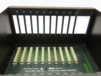 Okuma E7191-855-021 PLC 10-Slot Rack Chassis w/Motherboard 1911-2003