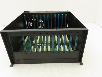 Okuma E7191-855-021 PLC 10-Slot Rack Chassis w/Motherboard 1911-2003