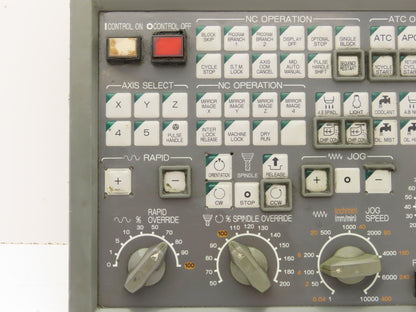 Okuma E0105-566-103-2 MPN7000 M-S HMI Operator Control Panel