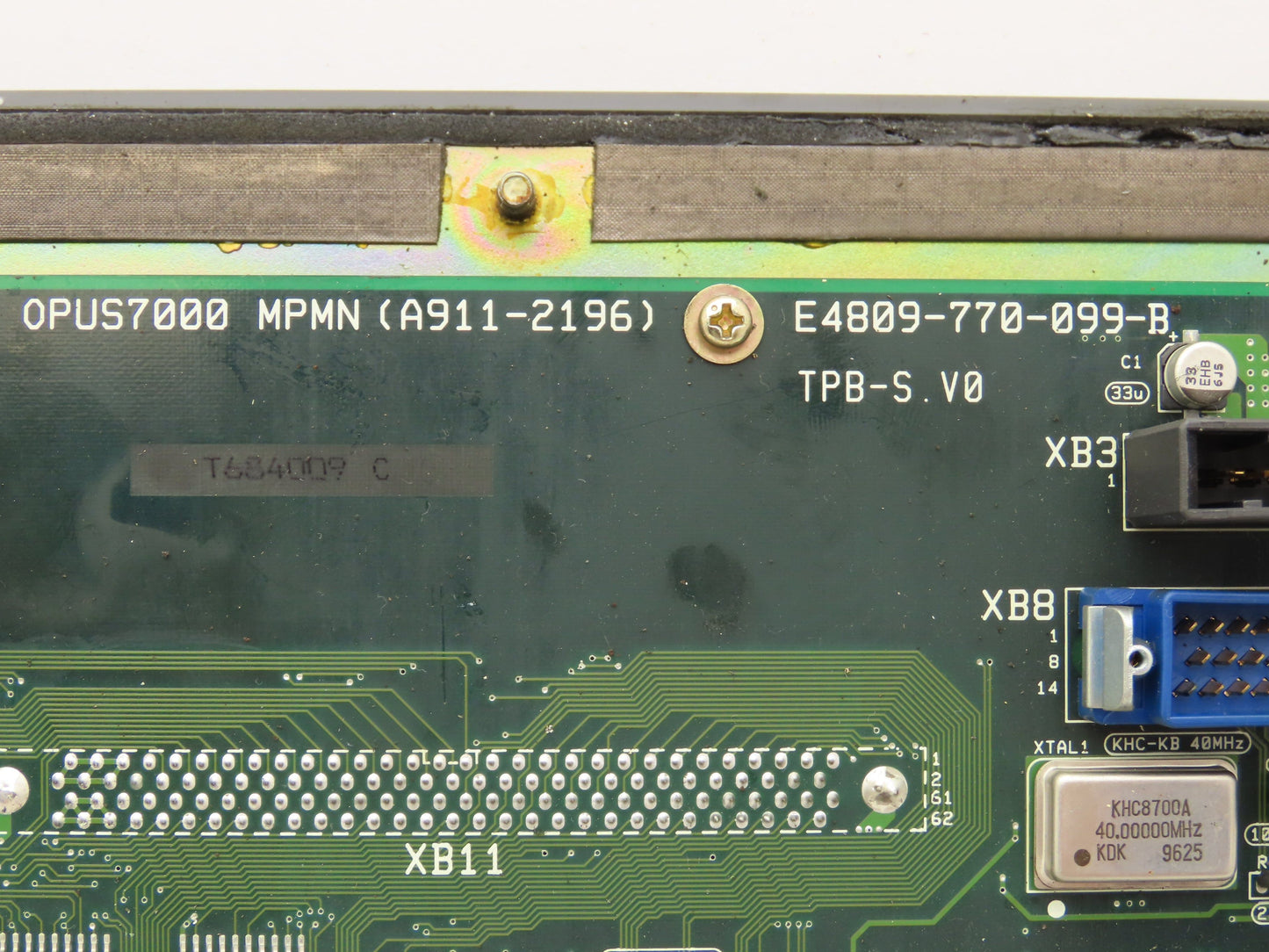 Okuma E0105-566-103-2 MPN7000 M-S HMI Operator Control Panel