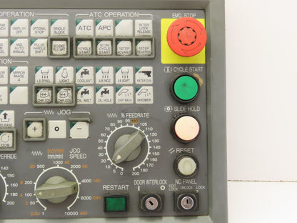 Okuma E0105-566-103-2 MPN7000 M-S HMI Operator Control Panel