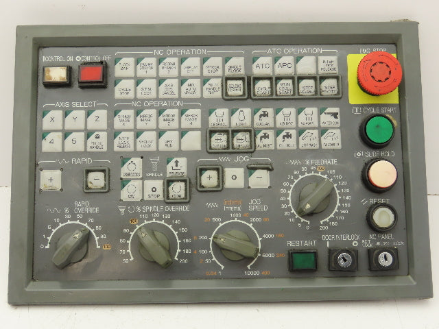 Okuma E0105-566-103-2 MPN7000 M-S HMI Operator Control Panel