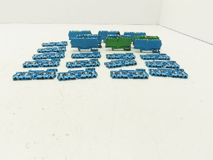 Weidmuller 2.5/4AN Terminal Block 800V 2.5mm Lot of 42