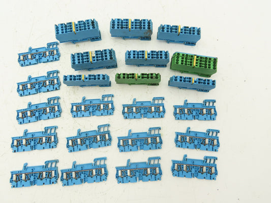 Weidmuller 2.5/4AN Terminal Block 800V 2.5mm Lot of 42