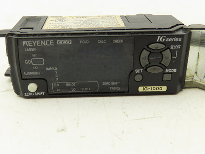 Keyence IG1000 Sensor Amplifier DIN Rail Mount