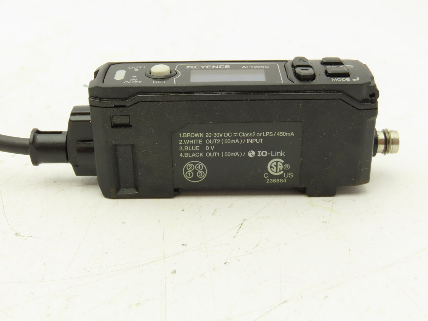 Keyence AI-1000C Amplifier Vision Pattern Matching Sensor