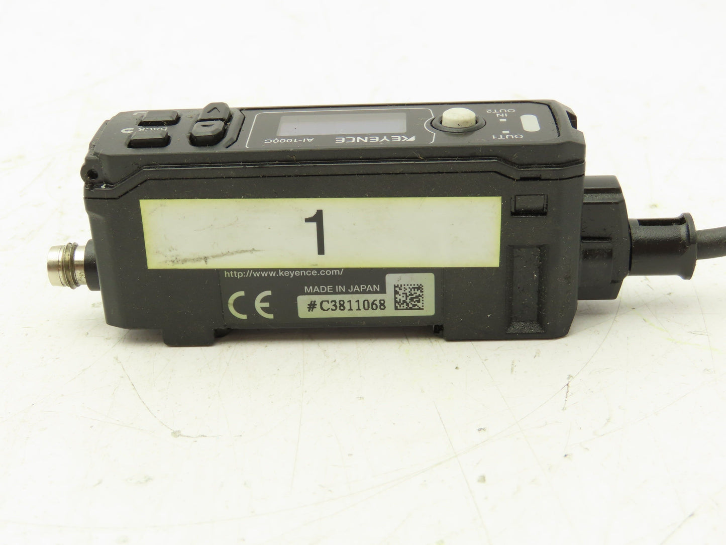 Keyence AI-1000C Amplifier Vision Pattern Matching Sensor