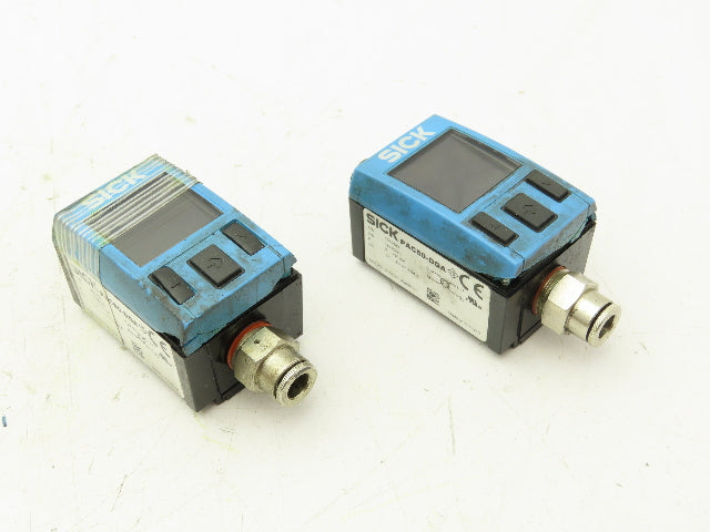 Sick PAC50-DGA 1062983 Fluid Pressure Sensor 10bar 145psi Lot of 2