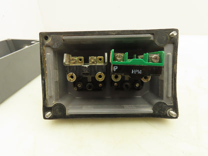 Allen Bradley 800R-2HZ4R Pushbutton Control Station 4X Haz Loc Sealed Enclosure