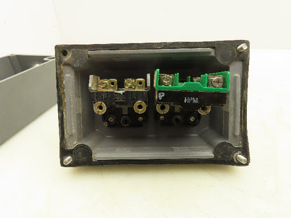 Allen Bradley 800R-2HZ4R Pushbutton Control Station 4X Haz Loc Sealed Enclosure