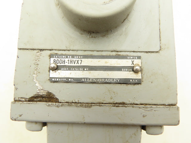 Allen Bradley 800R-2HZ4R Pushbutton Control Station 4X Haz Loc Sealed Enclosure