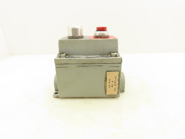 Allen Bradley 800H-NP31 Explosion-Proof 2-Pushbutton Switch Operator Station