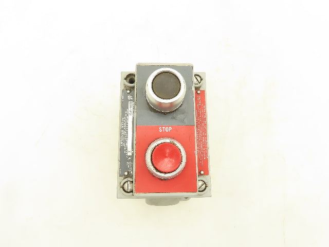 Allen Bradley 800H-NP31 Explosion-Proof 2-Pushbutton Switch Operator Station