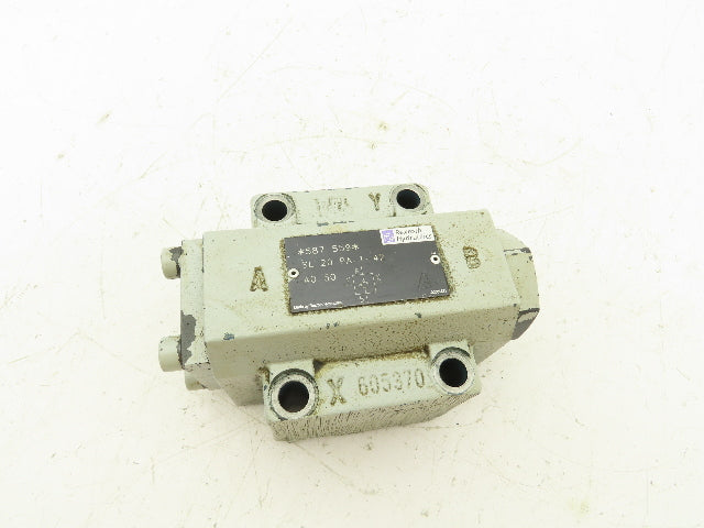 Rexroth SL 20 PA 1-42 Hydraulic Pilot Operated Check Valve