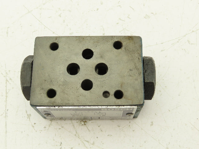 Bosch 0-811-024-105 Hydraulic Manifold Check Valve Block 4500 PSI