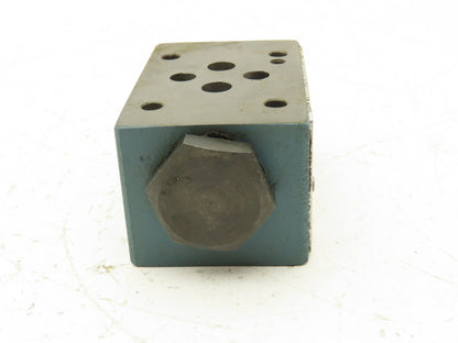 Bosch 0-811-024-105 Hydraulic Manifold Check Valve Block 4500 PSI