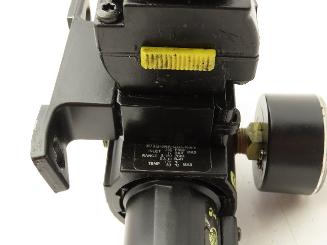 Norgren B73G-3AK-QD3-RMN Pneumatic Air Pressure Regulator 5-150PSI 3/8" NPT
